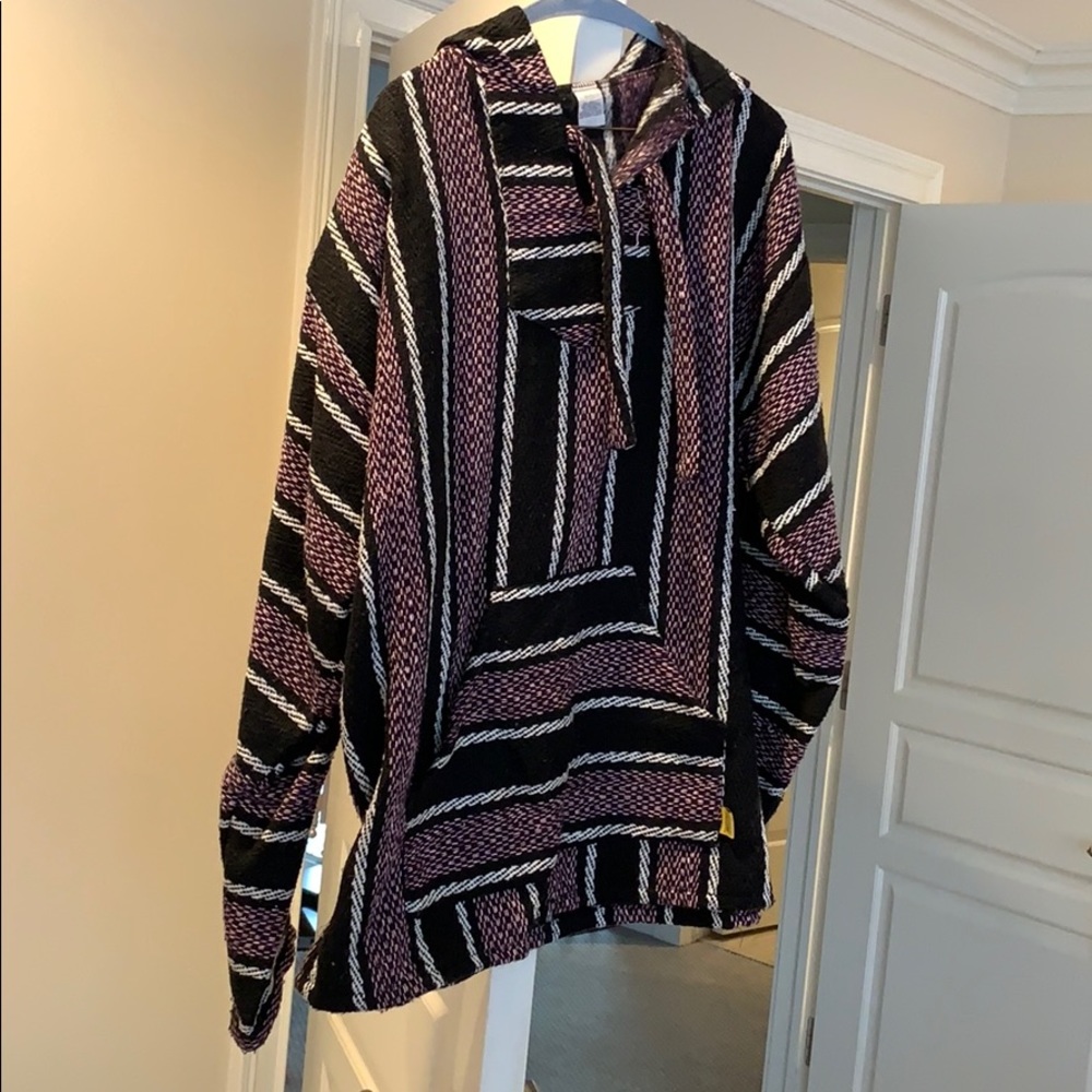Unisex Women’s/Men’s Drug Rug XXL Purple Black